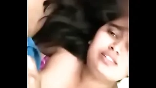 swathi naidu blowjob and getting fucked unconnected with girlfriend on bed